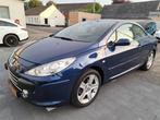 Peugeot 307 CC 2.0-16V TOPPERTJE IN NIEUWSTAAT AUTOMAAT AIRC, Stof, Gebruikt, Zwart, 4 cilinders