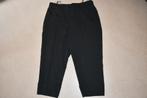 Zwarte driekwart broek Canda B 52, Kleding | Dames, Broeken en Pantalons, Zwart, Maat 46/48 (XL) of groter, Ophalen of Verzenden