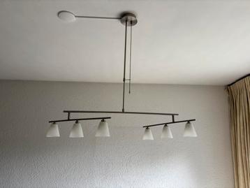Hanglamp met zes lampjes en dimmer beschikbaar voor biedingen