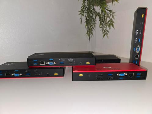 Lenovo Thinkpad thunderbolt 3 dock - incl USB C & 135W voedi, Computers en Software, Dockingstations, Zo goed als nieuw, Ophalen of Verzenden