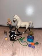 Schleich Paard set

Mens met paard en kitten + accessoires, Ophalen of Verzenden, Zo goed als nieuw