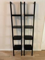 Zwarte IKEA ladder - kasten, twee stuks. Zo Goed Als Nieuw!, Huis en Inrichting, Kasten | Overige, Ophalen, Zo goed als nieuw