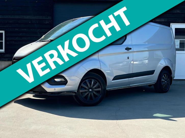 Ford Transit Custom 320 2.0 TDCI L1H2 Automaat Carplay, Auto's, Bestelauto's, Bedrijf, Te koop, ABS, Achteruitrijcamera, Airconditioning