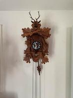 Antieke Jacht Koekoeksklok - Schwarzwalder Stijl Klok, Antiek en Kunst, Antiek | Klokken, Ophalen of Verzenden