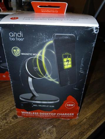 Andi be free draadloze oplader beschikbaar voor biedingen