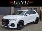 Audi Q3 45 TFSI e S edition PLUG IN HYBRID S-LINE AUT VIRTUA, Gebruikt, Zwart, Leder en Stof, Wit