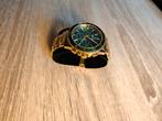 Nieuw metalen horloge Mats Meier, groen goud, Ophalen, Nieuw