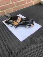 Bburago, Jaguar E-type, 1961, zwart, schaal 1/18., Ophalen, Zo goed als nieuw, Auto, Bburago
