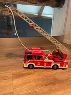 Playmobil brandweerwagen met licht en geluid, Kinderen en Baby's, Speelgoed | Speelgoedvoertuigen, Ophalen of Verzenden, Zo goed als nieuw