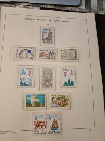 Belgische postzegels 1978 beschikbaar voor biedingen
