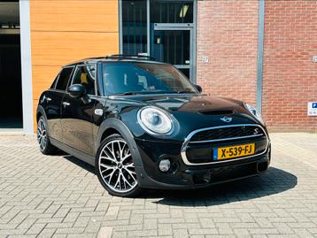 Mini 2.0 Cooper S 192PK|Pano|Automaat|5Deurs Zwart beschikbaar voor biedingen