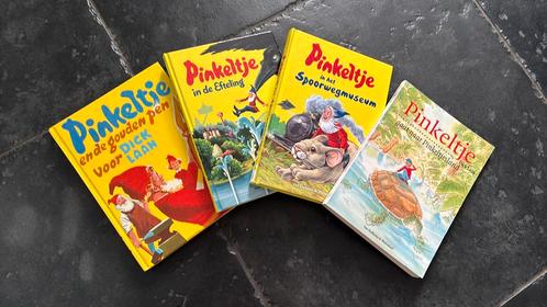 4x Boek Pinkeltje Dick Laan Efteling, Spoorwegmuseum, Boeken, Kinderboeken | Jeugd | onder 10 jaar, Gelezen, Ophalen of Verzenden