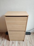 Ikea Bissa schoenenkast - houtkleur, Huis en Inrichting, Kasten | Schoenenkasten, Ophalen, Gebruikt, Modern