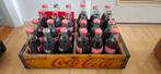 Houten Nederlandse Coca-Cola kratje met volle flesjes, Verpakking, Ophalen of Verzenden