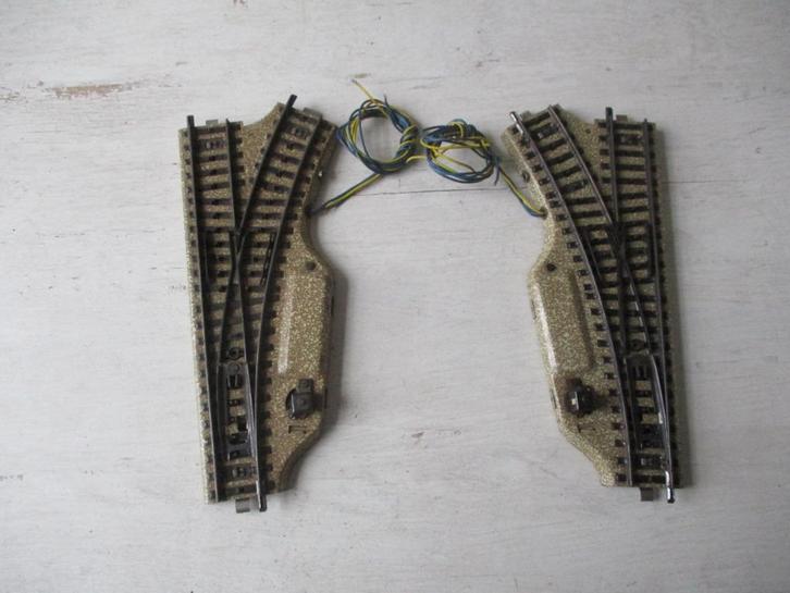 Märklin Wissels  Link en  Rechts, Hobby en Vrije tijd, Modeltreinen | H0, Zo goed als nieuw, Rails, Wisselstroom, Märklin, Ophalen