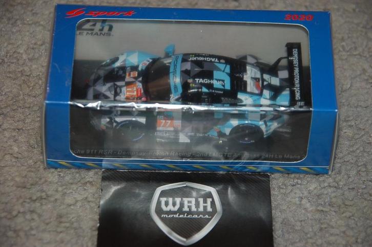1:43 PORSCHE 911 RSR #77 DEMPSEY SPARK S7989 WRH, Hobby en Vrije tijd, Modelauto's | 1:43, Zo goed als nieuw, Auto, Overige merken