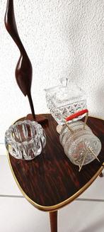 retro verzameling ,schaaltjes & potjes  w.o. Bohemia kristal, Verzamelen, Retro, Ophalen of Verzenden, Huis en Inrichting