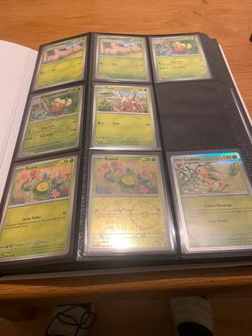 Prismatic evolutions binder+kaarten beschikbaar voor biedingen