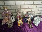 Pierrootjes en clowntjes in glas, Verzamelen, Beelden en Beeldjes, Ophalen of Verzenden, Zo goed als nieuw, Dier