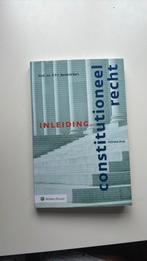P.P.T. Bovend'Eert - Inleiding constitutioneel recht, Ophalen of Verzenden, Nieuw, P.P.T. Bovend'Eert