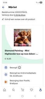 Diamond painting, Ophalen, Nieuw