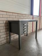 Stevige vintage Politiebureau Borger 4 metalen lades, Ophalen of Verzenden, Zo goed als nieuw, X, X