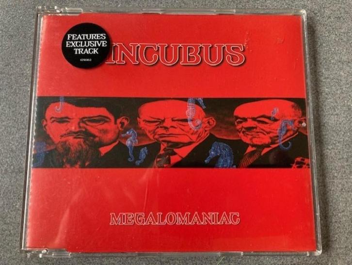 Incubus cd-single Megalomaniac, Monuments And Melodies, 2003, Cd's en Dvd's, Cd Singles, Zo goed als nieuw, Rock en Metal, 1 single
