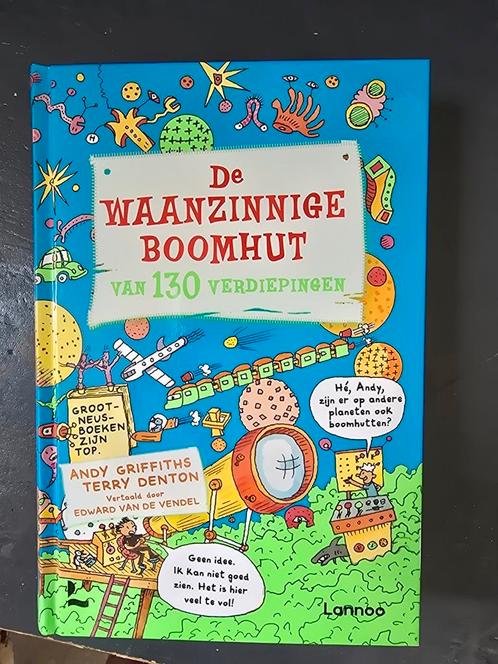 Andy Griffiths - De waanzinnige boomhut van 130 verdiepingen, Boeken, Kinderboeken | Jeugd | onder 10 jaar, Zo goed als nieuw