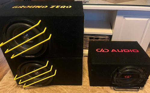 Ground zero subwoofers, Auto diversen, Autospeakers, Zo goed als nieuw, Ophalen of Verzenden