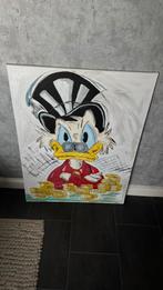 Canvas schilderij Dagobert Duck, Ophalen, Overige figuren, Zo goed als nieuw, Overige typen