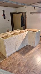 Keukeneiland van terug gedroogd en geschaafd hout, Ophalen of Verzenden, Nieuw