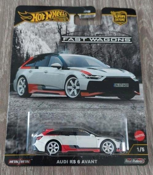 Hot Wheels Premium Audi RS6 Avant (Fast Wagons), Hobby en Vrije tijd, Modelauto's | Overige schalen, Nieuw, Auto, Ophalen of Verzenden