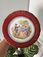 Porseleinen wandbord bord vintage brocante limoges france, Antiek en Kunst, Antiek | Wandborden en Tegels, Ophalen of Verzenden
