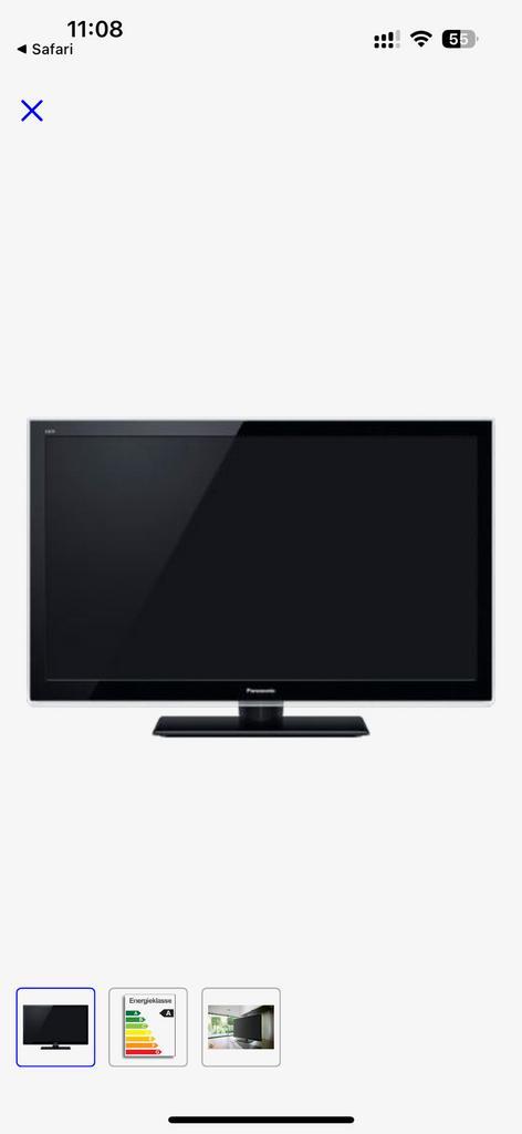 Panasonic tv TX L32E5E én ophangbeugel, Audio, Tv en Foto, Televisies, Zo goed als nieuw, LED, 60 tot 80 cm, Full HD (1080p), Panasonic