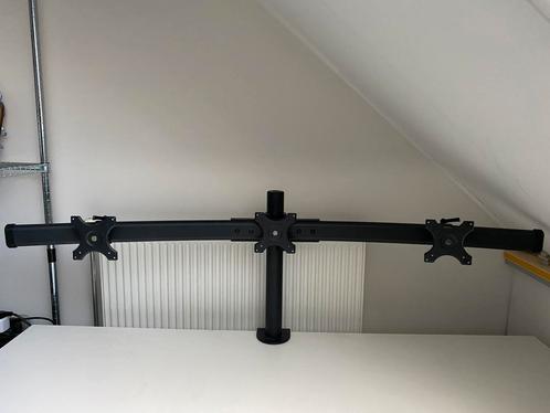 Monitor arm / steun voor 3 beeldschermen / monitoren, Computers en Software, Monitoren, Zo goed als nieuw, 60 Hz of minder, In hoogte verstelbaar