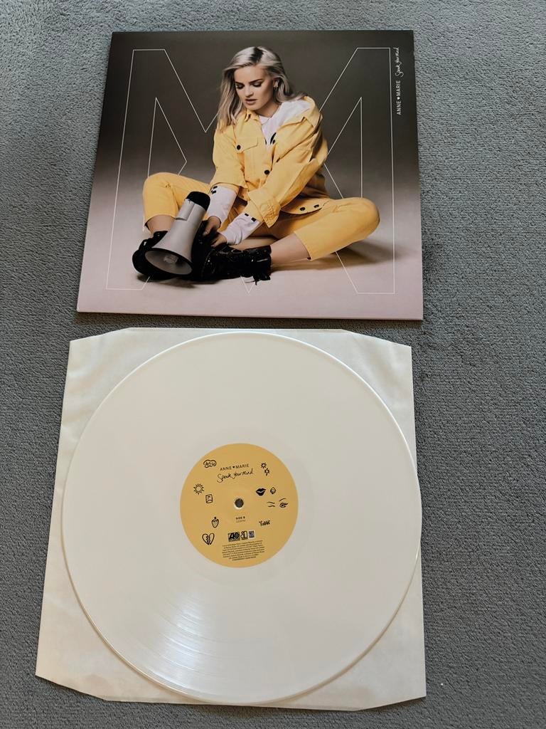 Anne-Marie - Speak Your Mind LP wit, Ophalen of Verzenden, Zo goed als nieuw, Overige formaten