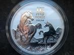 2026 Australia - Lunar III Horse - 5 oz silver, Ophalen of Verzenden, Zilver