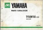 Yamaha TY50 M parts list (2260z), Fietsen en Brommers, Handleidingen en Instructieboekjes, Ophalen of Verzenden, Zo goed als nieuw