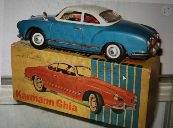 Karmann Ghia, ,Cragstan, Bandai, ATC, MS711, MF743, ME 612, Antiek en Kunst, Antiek | Speelgoed, Ophalen of Verzenden