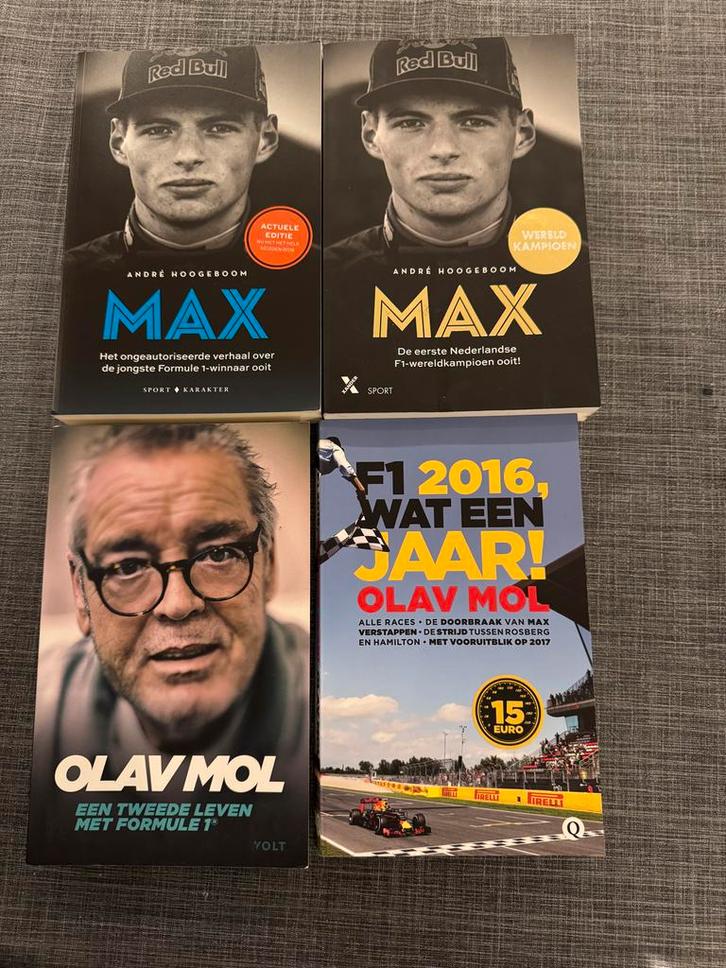 Olav Mol en Max Verstappen boeken, Boeken, Auto's | Boeken, Gelezen, Algemeen, Ophalen
