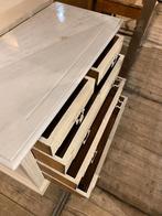Frans brocante kast commode ladekast marmer, Antiek en Kunst, Ophalen