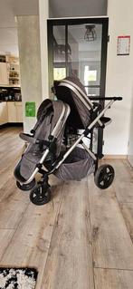 Beeyu orion dubbele kinderwagen, Gebruikt, Kinderwagen of Buggy, Ophalen