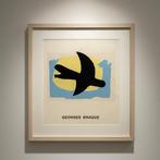 Georges Braque – Vogelmotief serigrafische repro Ingelijst, Ophalen of Verzenden