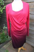 Overslagjurk rood/ wijnrood Kyra & Ko mt L OPRUIMING Vaste, Kleding | Dames, Jurken, Maat 42/44 (L), Ophalen of Verzenden, Zo goed als nieuw
