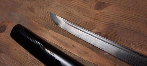 Scherp Japans damast katana samurai zwaard  - sabel  - mes, Verzamelen, Militaria | Algemeen, Overige soorten, Zwaard of Sabel