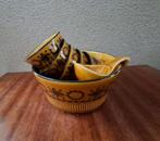 Vintage Koninklijke Goedewaagen pindastel 2274/8 en 16, Huis en Inrichting, Gebruikt, Keramiek, Overige typen, Ophalen of Verzenden