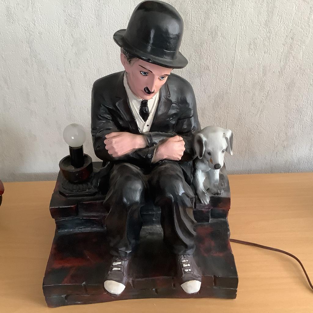 Charlie Chaplin Lamp, Verzamelen, Ophalen, Gebruikt
