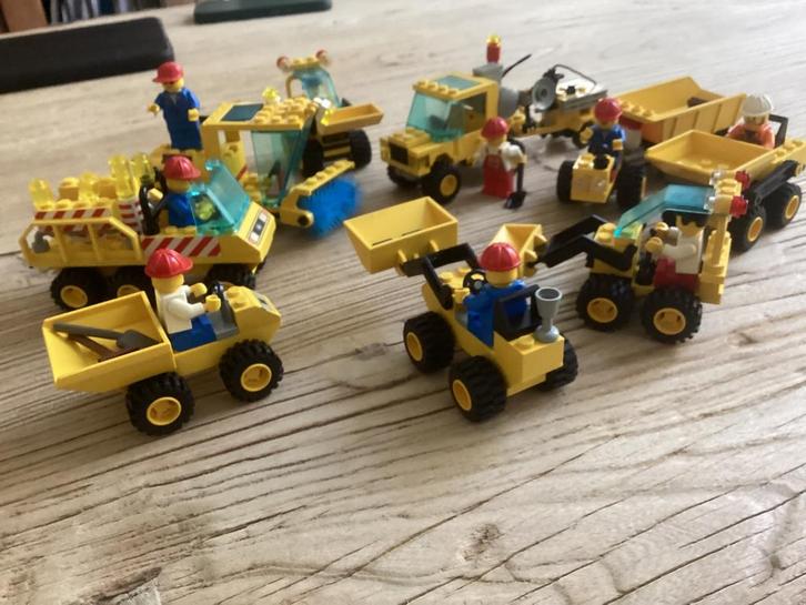 Lego 6470, 6512 (2x), 6535, 6565 (3 stuks), 6649, 6667, Kinderen en Baby's, Speelgoed | Duplo en Lego, Gebruikt, Ophalen of Verzenden