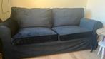 Ikea ektorp (slaapbank) bank in goede staat, Ophalen, Blauw, Tweepersoons, 140 cm