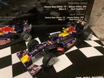 ✅ Mark Webber + Sebastian Vettel 2010 Dubbelset 1:43 RedBull, Ophalen of Verzenden, Zo goed als nieuw, Formule 1